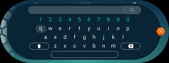 Keyboard close-up