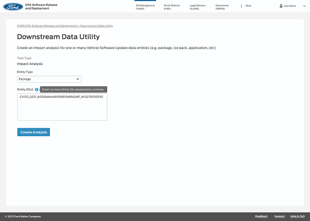 Early design iteration of speed test