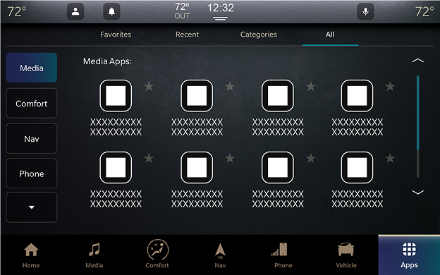 Blue theme apps